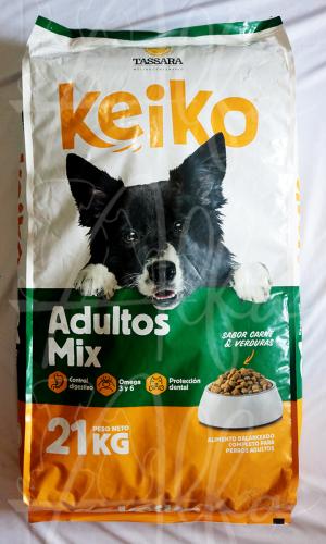 Keiko Adulto Mix X 21 Kg. (Tassara) Perro adulto, Mix